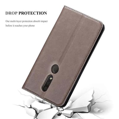 Nokia 4.2 Skal Fodral Case (Brun)