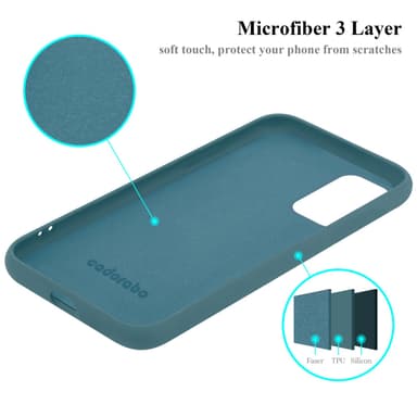 Oppo FIND X3 LITE Skal Fodral Case (Grön)