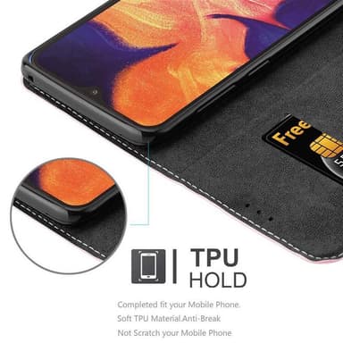 Samsung Galaxy A10 / M10 Skal Fodral Case (Rosa)