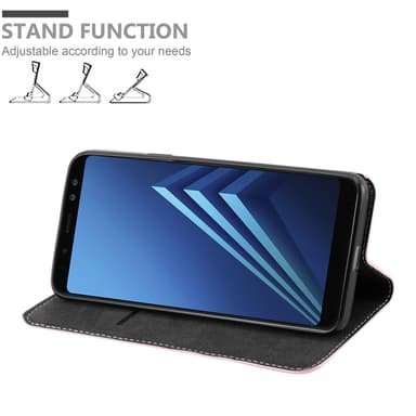 Samsung Galaxy A8 2018 Skal Fodral Case (Rosa)