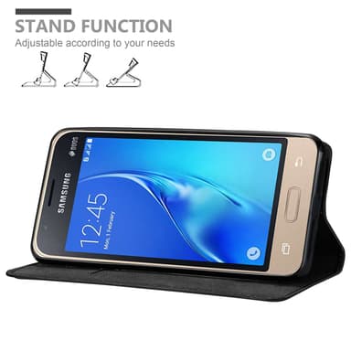 Samsung Galaxy J1 MINI Skal Fodral Case (Svart)
