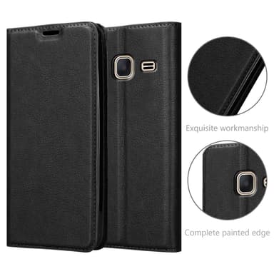 Samsung Galaxy J1 MINI Skal Fodral Case (Svart)