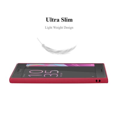 Sony Xperia X Skal Fodral Case (Röd)