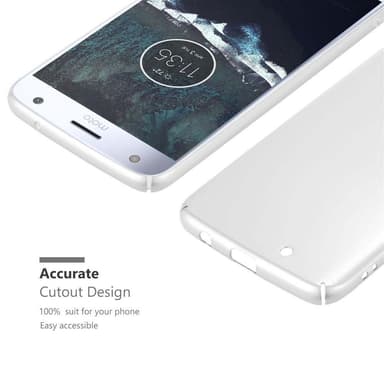 Motorola MOTO X4 Skal Fodral Case (Silver)