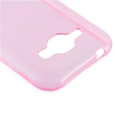 Samsung Galaxy J1 2015 Skal Fodral Case (Rosa)