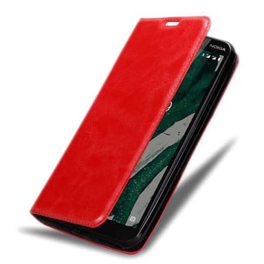 Nokia 1 PLUS Skal Fodral Case (Röd)