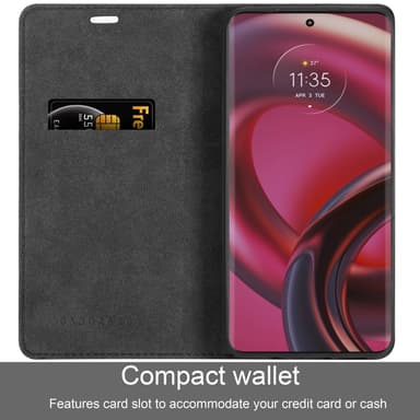 Motorola EDGE 30 FUSION Skal Fodral Case (Svart)