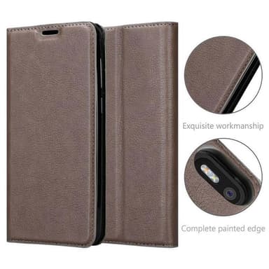 BQ Aquaris X5 Skal Fodral Case (Brun)