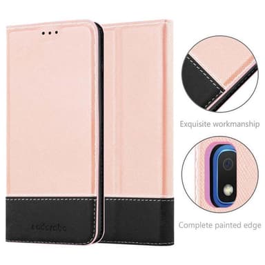 Samsung Galaxy A10 / M10 Skal Fodral Case (Rosa)