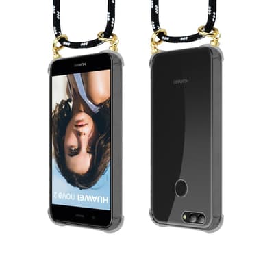 Huawei NOVA 2 Skal Fodral Kedja (Svart)