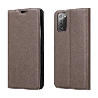 Samsung Galaxy NOTE 20 Skal Fodral Case (Brun)