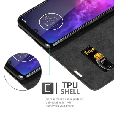 Motorola ONE PRO / ONE ZOOM Skal Fodral Case (Brun)