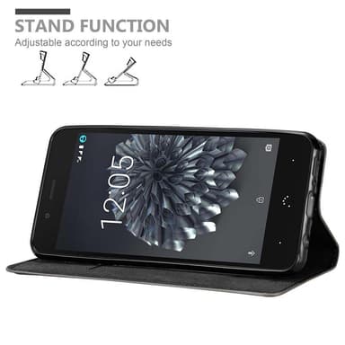 BQ Aquaris X5 Skal Fodral Case (Brun)