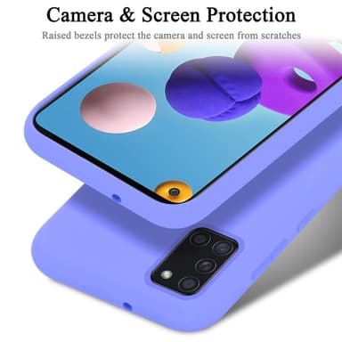 Samsung Galaxy A21s Skal Fodral Case (Lila)