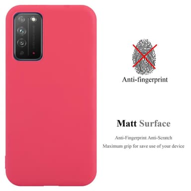 Skal Honor X10 Fodral Case (Röd)