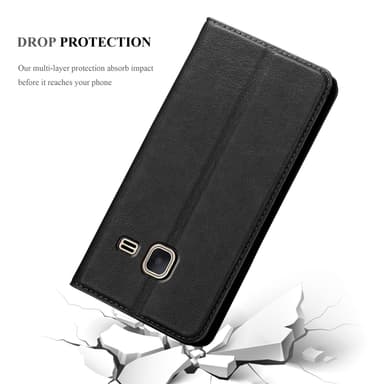 Samsung Galaxy J1 MINI Skal Fodral Case (Svart)