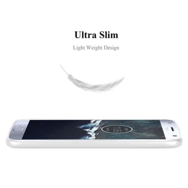 Motorola MOTO X4 Skal Fodral Case (Silver)