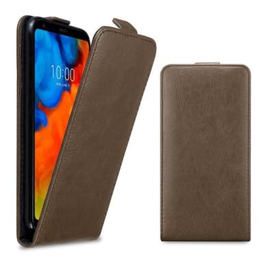 LG Q STYLUS Flipfodral Skal (Brun)