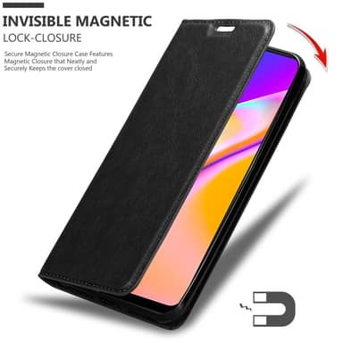 Oppo A94 5G Skal Fodral Case (Svart)
