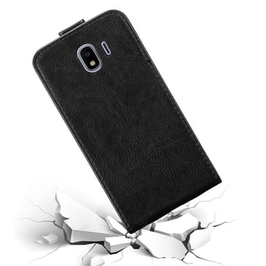 Samsung Galaxy J4 2018 Flipfodral Skal (Svart)