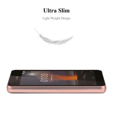 Nokia 1 2018 Skal Fodral Case (Rosa)