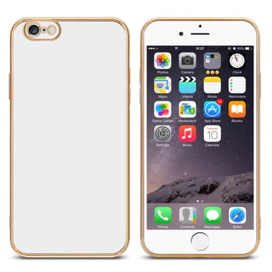 iPhone 6 / 6S Skal Fodral Case (Vit)