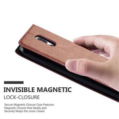 Samsung Galaxy S5 / S5 NEO Skal Fodral Case (Brun)