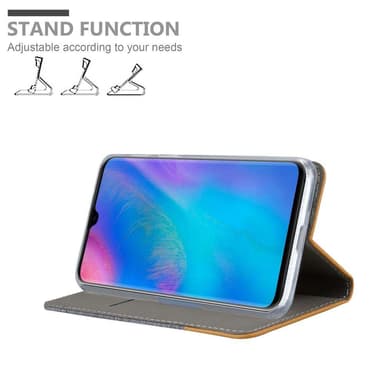 Huawei P30 PRO Plånboksfodral Skal (Grå)