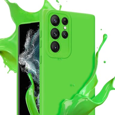 Samsung Galaxy S22 ULTRA Skal Fodral Case (Grön)