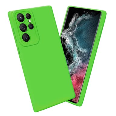 Samsung Galaxy S22 ULTRA Skal Fodral Case (Grön)