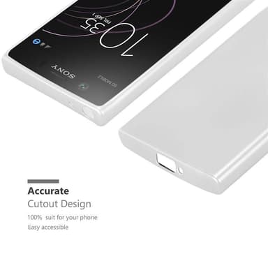 Skal Sony Xperia XZ1 COMPACT Fodral Case (Silver)