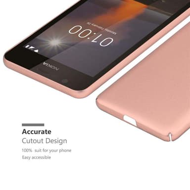 Nokia 1 2018 Skal Fodral Case (Rosa)