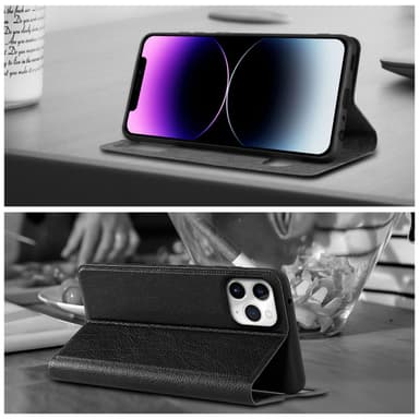iPhone 11 PRO Plånboksfodral Skal (Svart)