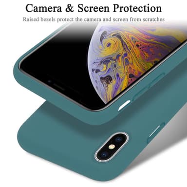 iPhone X / XS Skal Fodral Case (Grön)
