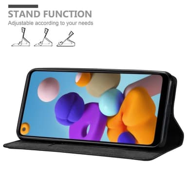 Samsung Galaxy A21 Skal Fodral Case (Svart)