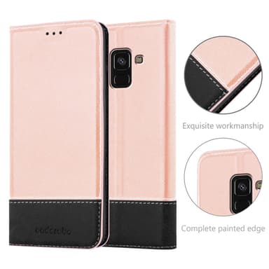 Samsung Galaxy A8 2018 Skal Fodral Case (Rosa)