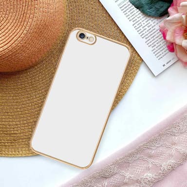 iPhone 6 / 6S Skal Fodral Case (Vit)