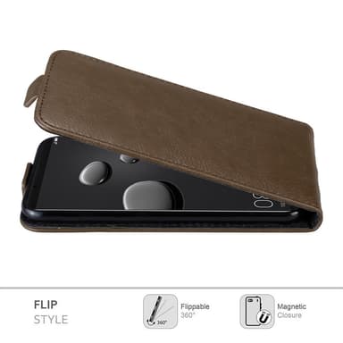 Huawei MATE 10 PRO Flipfodral Skal (Brun)
