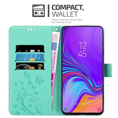 Samsung Galaxy A8s Plånboksfodral Skal (Turkos)