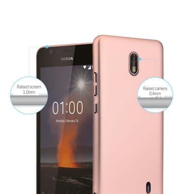 Nokia 1 2018 Skal Fodral Case (Rosa)