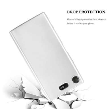 Skal Sony Xperia XZ1 COMPACT Fodral Case (Silver)