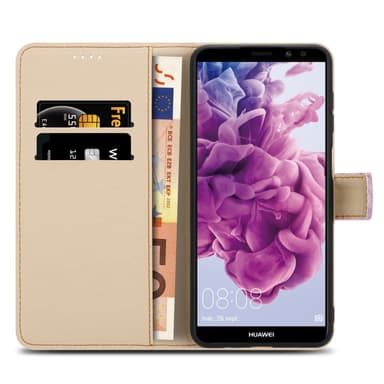 Huawei MATE 10 LITE Plånboksfodral Skal (Lila)