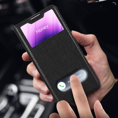 iPhone 11 PRO Plånboksfodral Skal (Svart)