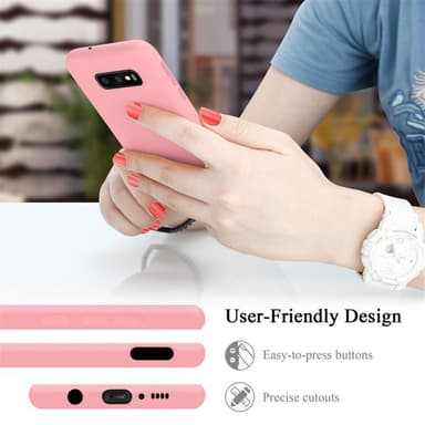 Samsung Galaxy S10e Skal Fodral Case (Rosa)