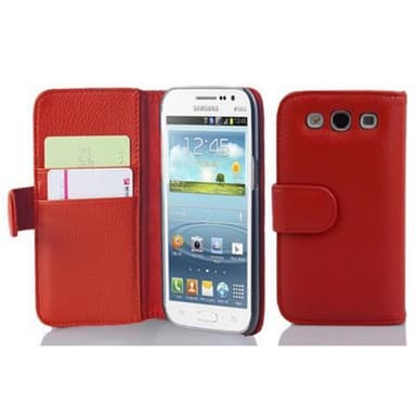 Skal Samsung Galaxy WIN Plånboksfodral (Röd)