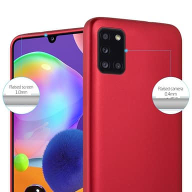 Skal Samsung Galaxy A31 Fodral Case (Röd)