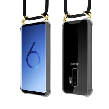 Samsung Galaxy S9 PLUS Skal Fodral Kedja (Svart)