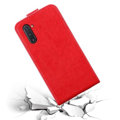 Samsung Galaxy NOTE 10 Flipfodral Skal (Röd)