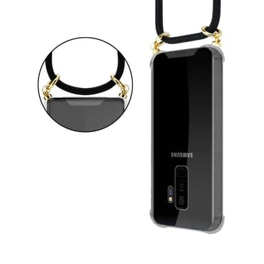 Samsung Galaxy S9 PLUS Skal Fodral Kedja (Svart)