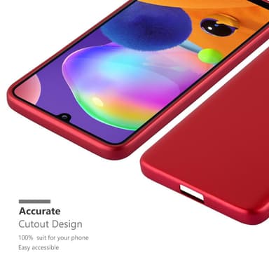 Skal Samsung Galaxy A31 Fodral Case (Röd)